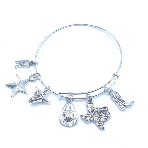Texas Charm Bracelet Bangle - Picture 3 of 6